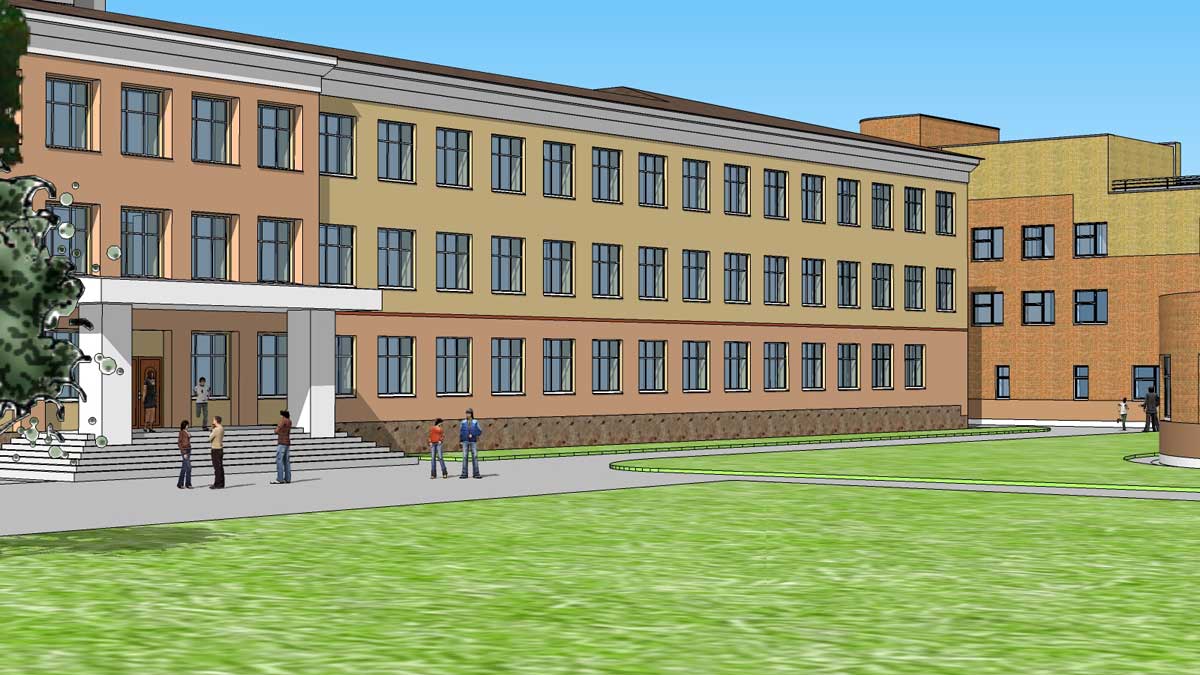 Проект реконструкции общеобразовательной школы (г. Москва) (Арт. 0052) (3)